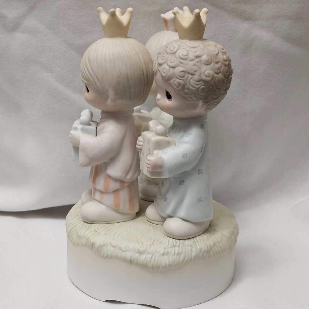 1983 Enesco Musical Jonathan & David "Wee Three Kings" - Picture 10 of 15